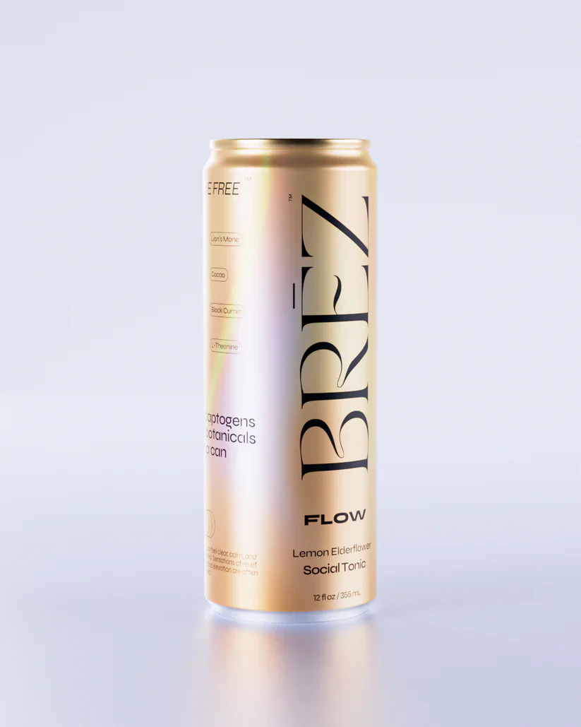 BREZ 12oz Flow Lion's Mane Social Tonic