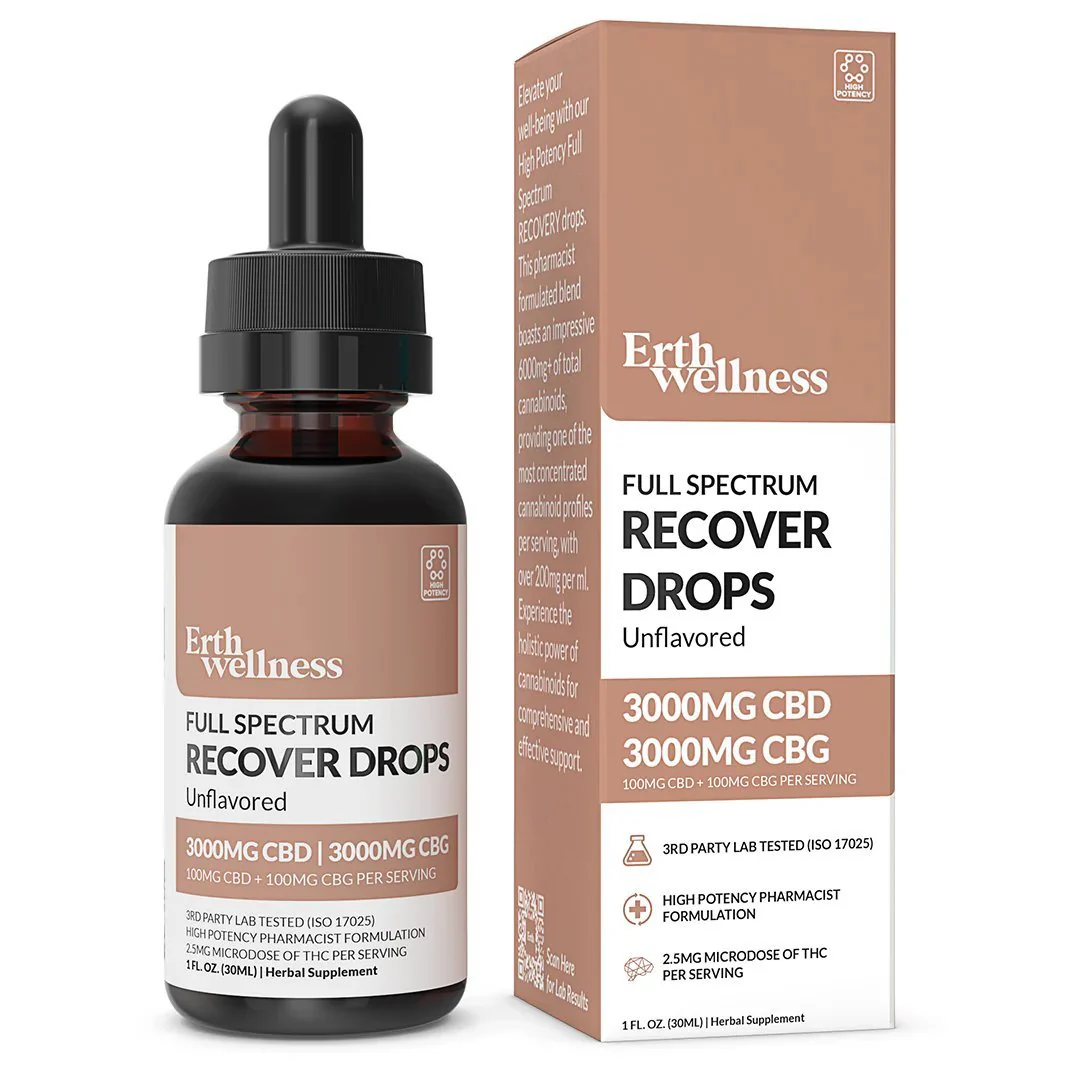 Erth Wellness Full Spectrum RECOVER - Unflavored