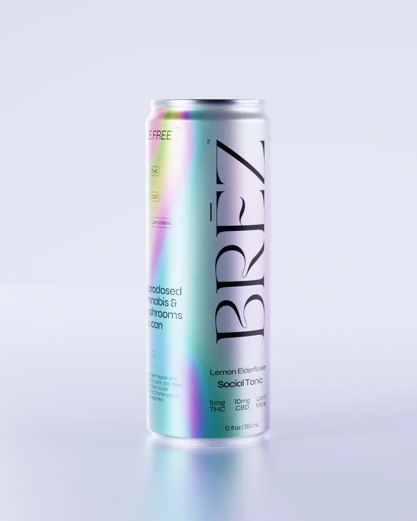 Brez 12oz OG Duo Lion's Mane / THC Social Tonic
