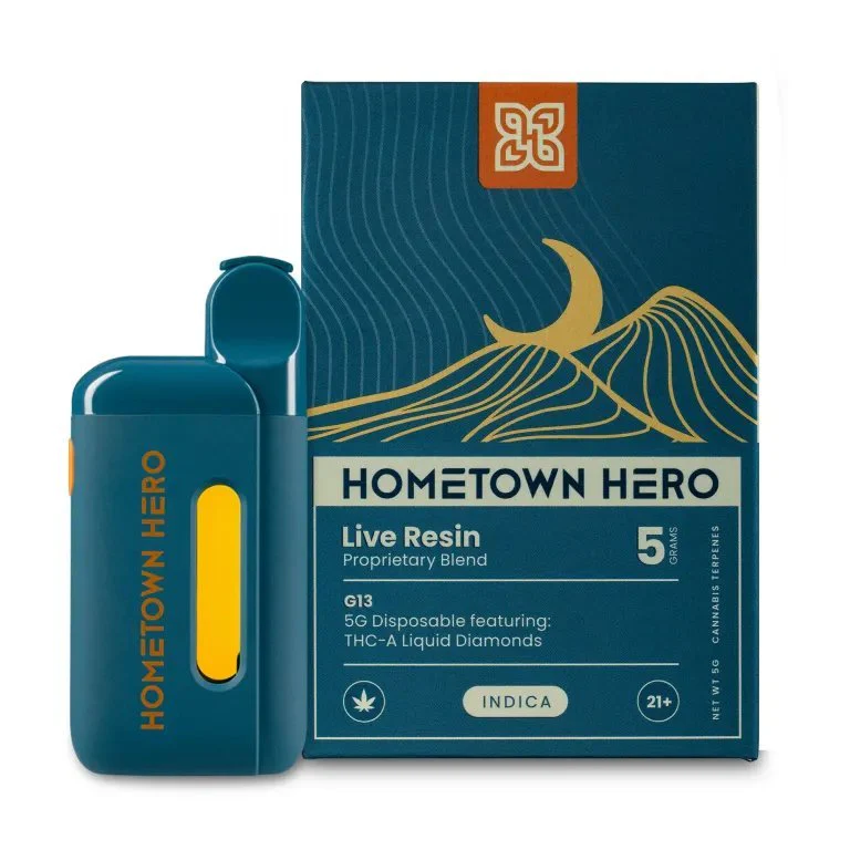 Hometown Hero THC-A Disposable Vape - 5g - G13