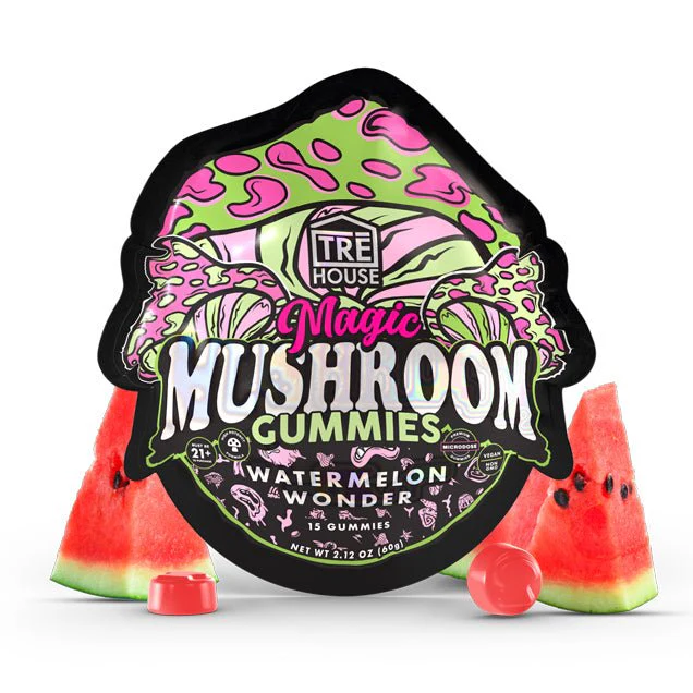 TreHouse Magic Mushroom Gummies - Watermelon Wonder