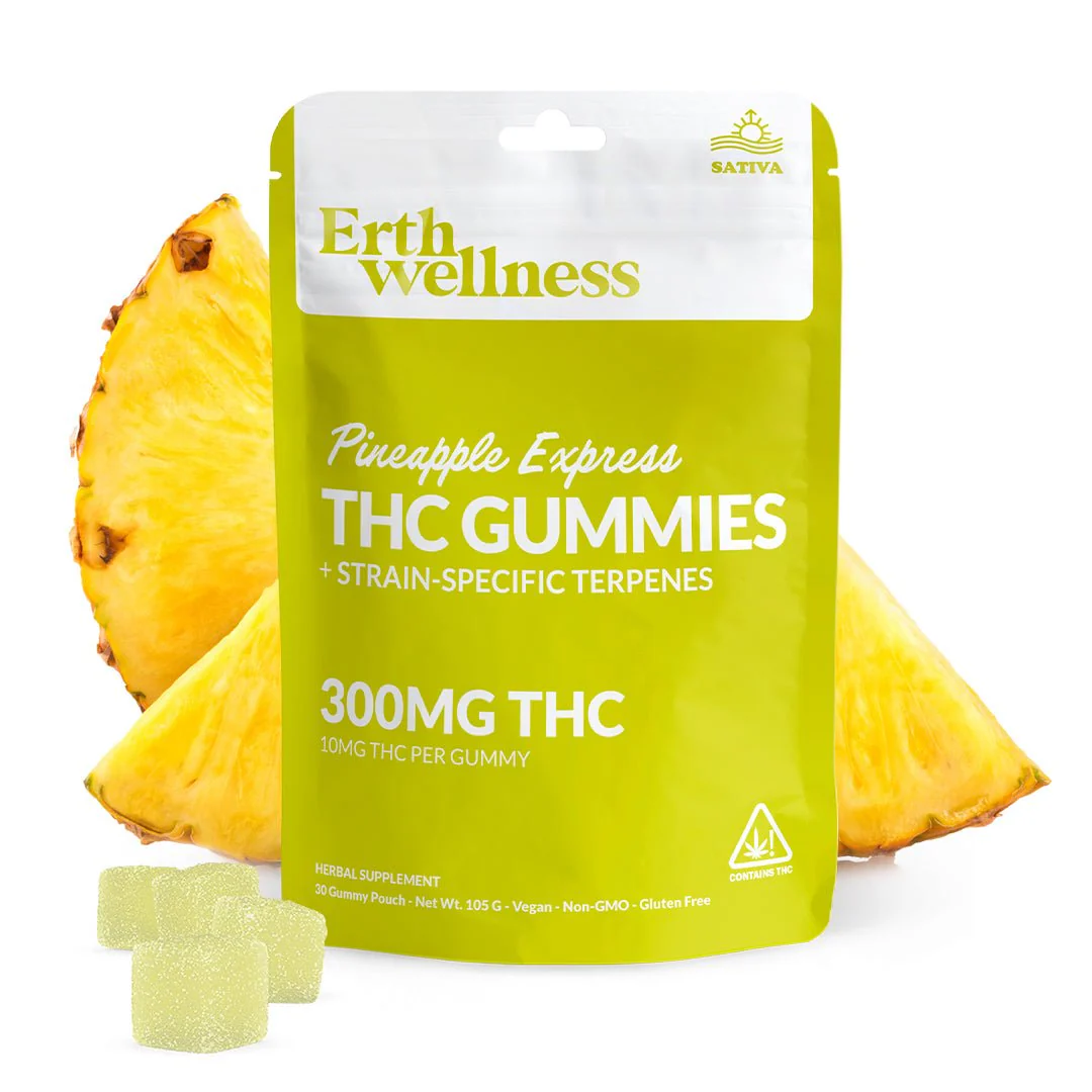 Δ9 THC Gummies - Pineapple Express - Strain Specific (Sativa) - 300mg