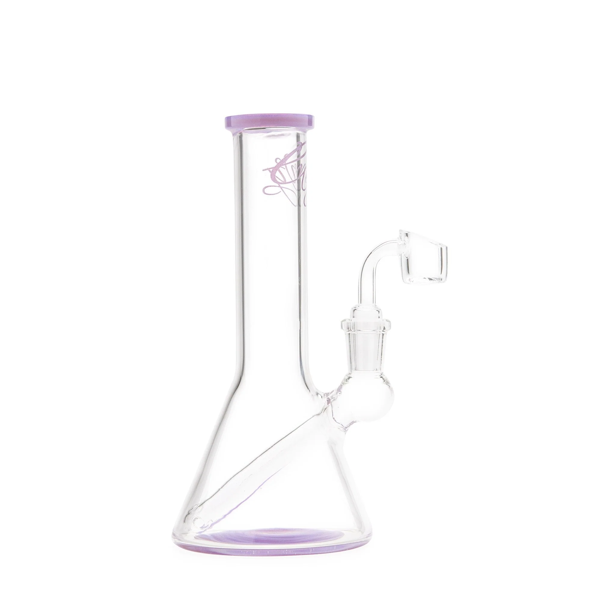 Envy Glass Banger Hanger Dab Rig - Purple