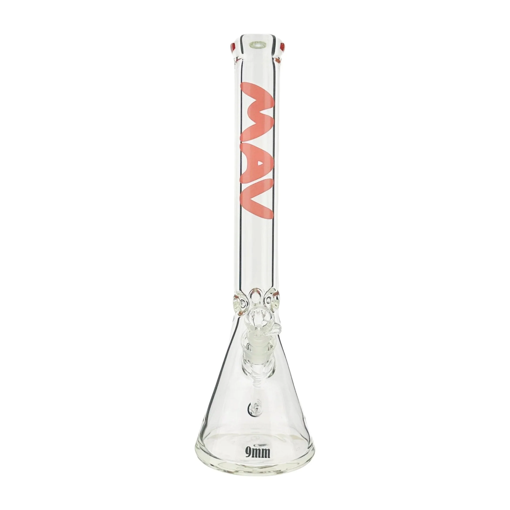 MAV Glass 18in 9mm Super Thick Glass Beaker Bong