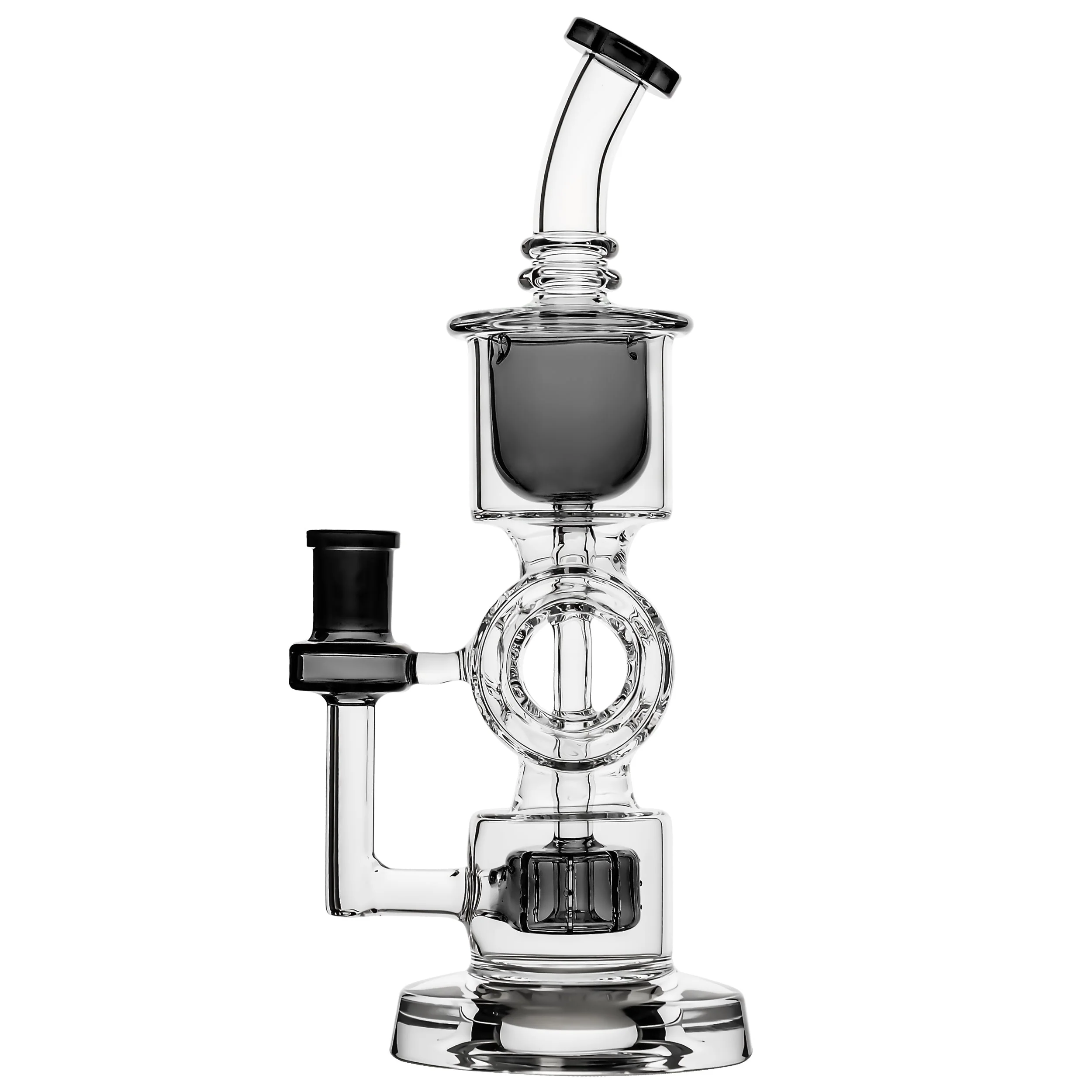 Barrel Straight Base Recycler Bong
