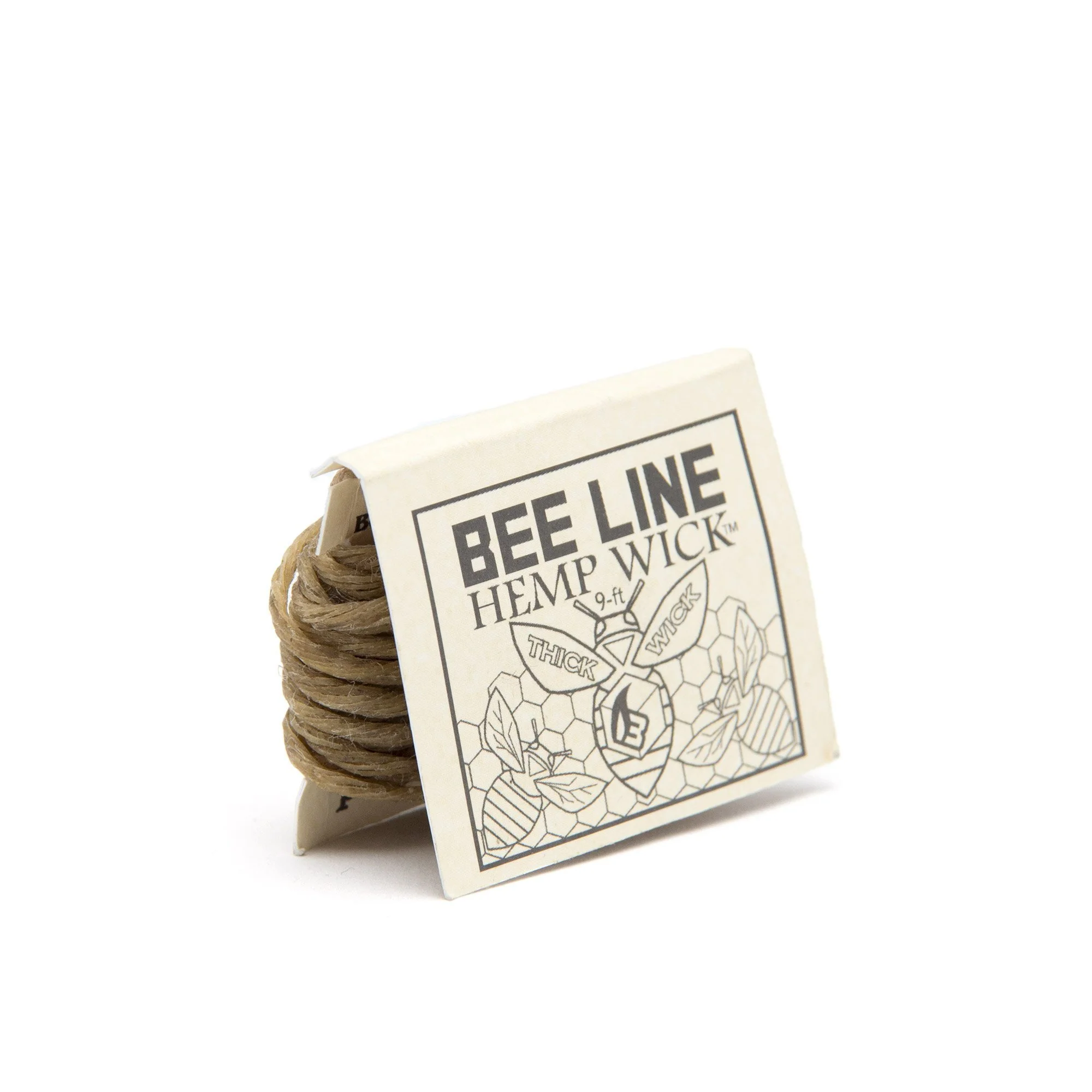 Bee Line Thick Hemp Wick Pack - 10-Pack