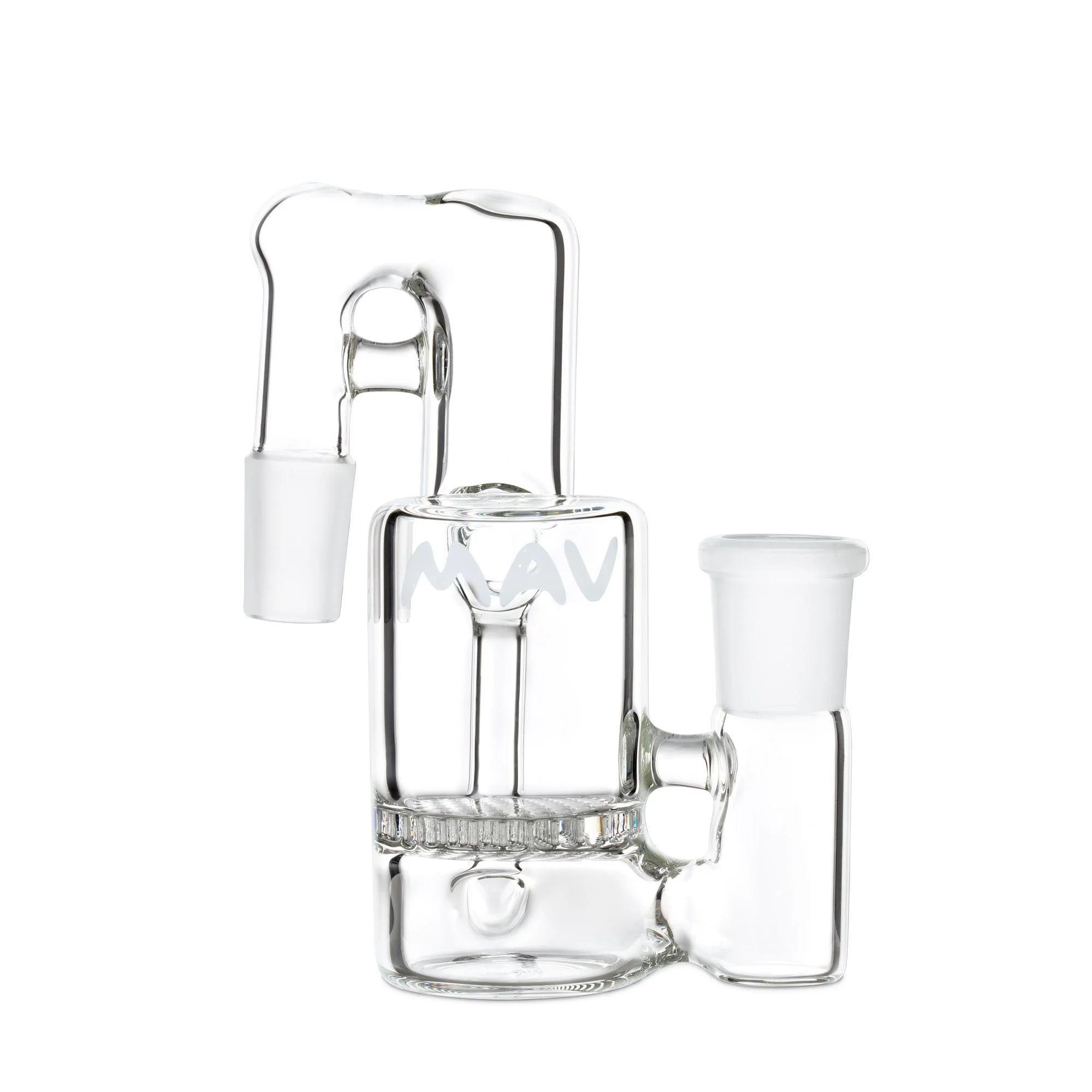 MAV Glass Honeycomb Disc Recycler Ash Catcher - 14mm