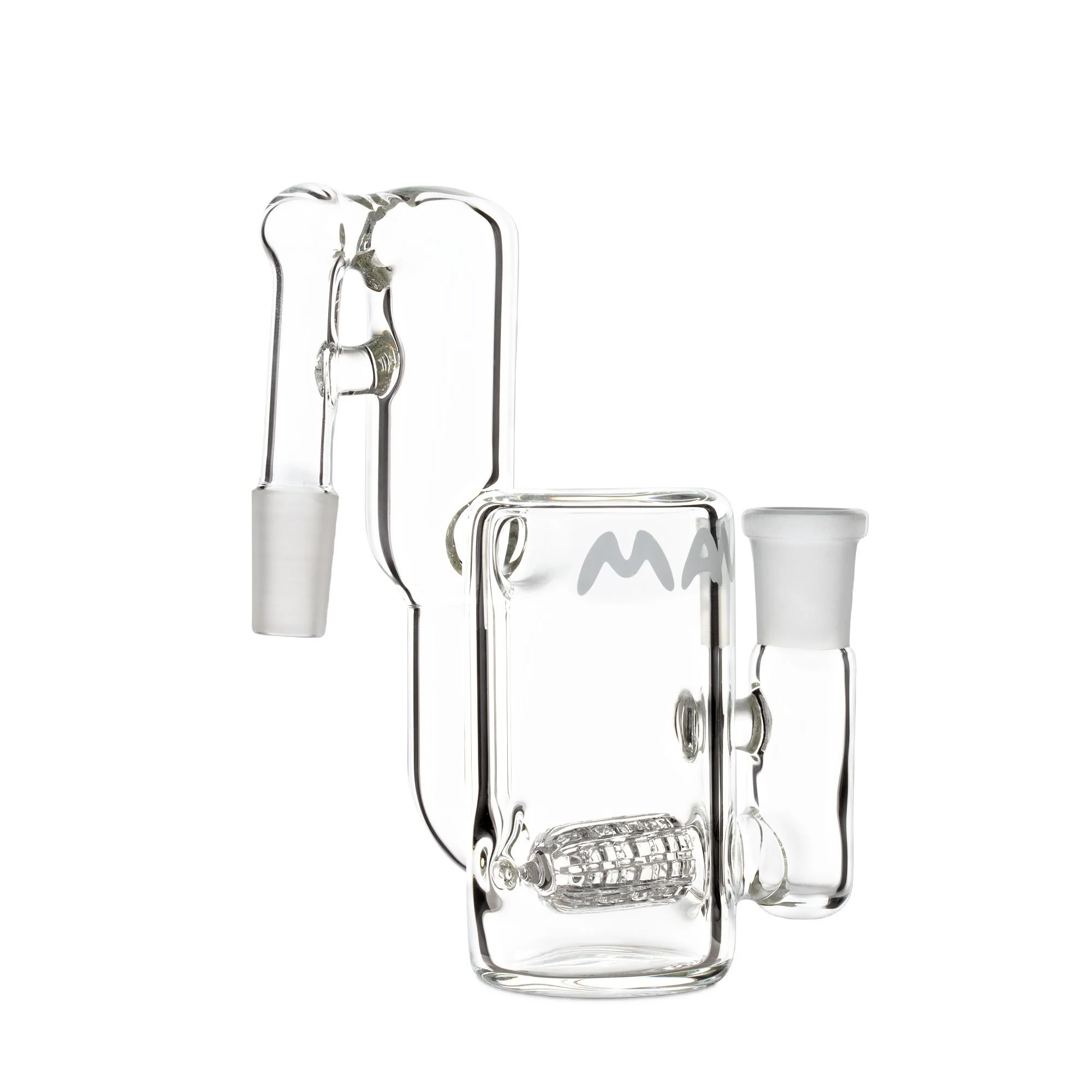 MAV Glass Inline Recycler Ash Catcher - 14mm